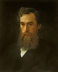 Portret van Pavel Tretyakov